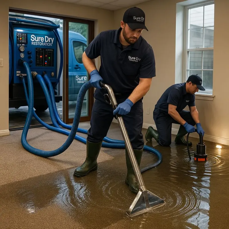 Water Extraction and Removal process in Vineland, NJ